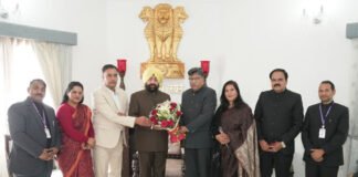 उत्तराखण्ड लोक सेवा आयोग के अध्यक्ष ने की राज्यपाल से मुलाकात