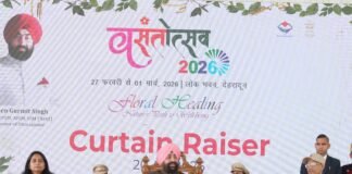 इस वर्ष वसंतोत्सव में ‘‘फ्लोरल हीलिंग: नेचर्स पाथ टू वेल बीइंग’’ रहेगी थीम